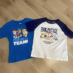 PAW PATROL Tシャツ 120サイズ 2枚セット