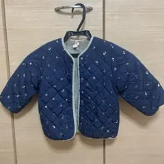 Petit main ネイビー 中綿コート