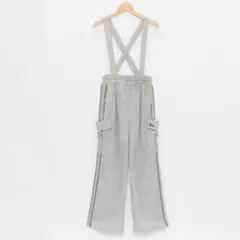 ポンポネットジュニア　【機能素材】サスつきカーゴパンツ　160