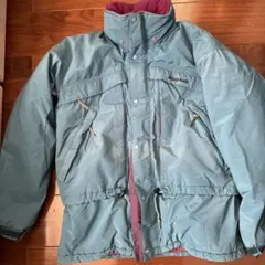 mont-bell アウターウェア 青　旧タグ　極暖