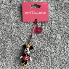 ミニー　ストラップ キーホルダー　ディズニー