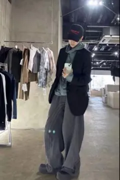 Acne Studios スーパーバギーパンツ 28/32 オリーブグリーン - メルカリ