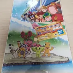 一番くじ 「デジモン」シリーズ -光と闇の衝突-　D 賞クリアポスター
