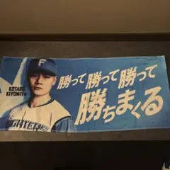 日本ハムファイターズ 選手応援歌グッズ フェイスタオル 清宮幸太郎
