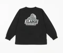 xlarge kidsバックゴリラ長袖Tシャツ