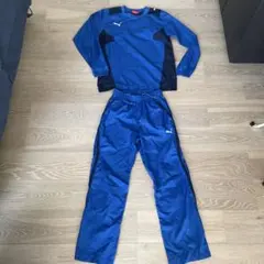 【美品】プーマ 長袖　ウインドブレーカー　ピステ　ゲームシャツ　ジャージ　上下