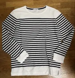THE SHOP TK ボーダーカットソー 長袖 Lサイズのサムネイル