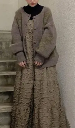 merry jenny rumpleティアードキャミワンピース