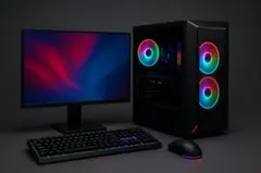 「値下げ可能」RGBゲーミングデスクトップPCセット