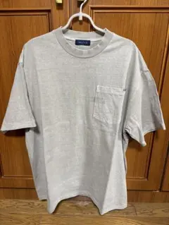 NAUTICA ベージュTシャツ ポケット付き