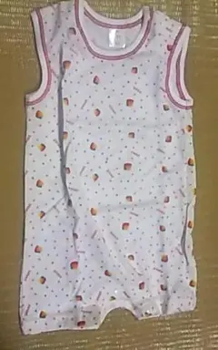 【未使用】ベビー服　ロンパース　半袖　80cm グンゼ　☆最終処分のサムネイル