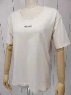 【値下げ】ピンクハウス　半袖Tシャツ　ロゴプリント　ベージュ　M