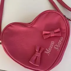 Mezzo Piano ハート型ショルダーバッグ
