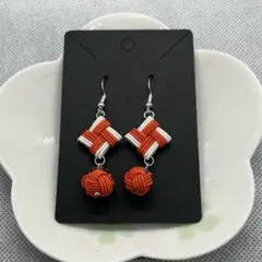 水引 ピアス