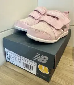 New Balance ピンク　ベビーシューズ　ベビースニーカー 12.0cm