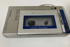TOSHIBA RT-P33 FM/AM ポータブルカセットレコーダー 通電確認のサムネイル