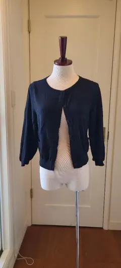 MARLENEDAM ITALY ブラック カーディガンのサムネイル