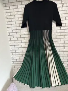 FRAY I.D 半袖ニットワンピース