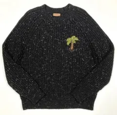 GUCCI ネイビー 蛇刺繍 クルーネックセーター - メルカリ