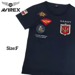 AVIREX/アヴィレックス/U.S.NAVY/Tシャツ/匿名配送/送料無料