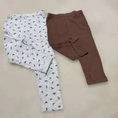 petit main レギンス 2点セット 100cm～110cmのサムネイル