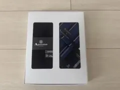 Aquascutum ネイビーソックス 27-29cm ハンカチ セット