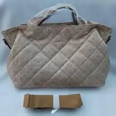 未使用クリスチャン オリビエ　ダイヤモンドキルティング 2WAYショルダーバッグ