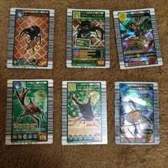 ムシキング 6枚セット