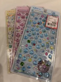 ボンボンドロップシール　しずくちゃん　mini みるみるちゃん　うるおいちゃん