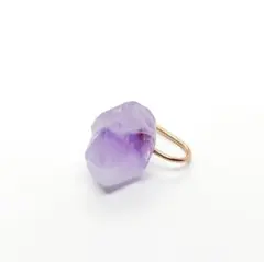 希少 ◆カラーが選べる◆ イヤーカフ シリウスアメジスト(ケニア産)