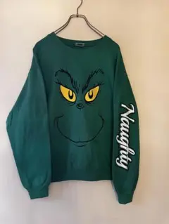 No.4697 US古着The Grinch グリンチ プリントトレーナー