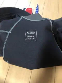 USA-S フルスーツ ウェットスーツ 黒/赤