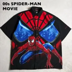 00s スパイダーマン　SPIDERMAN 両面デザインシャツ　グリーンゴブリンのサムネイル