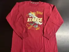 XLARGE kids美品　恐竜プリント 長袖Tシャツ 140センチ