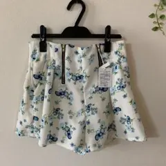 ページボーイ　花柄 キュロット ショートパンツ　フリーサイズ