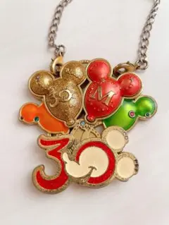ディズニー ミッキーマウス 30周年記念キーホルダー