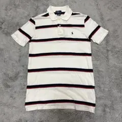 POLOラルフローレン ボーダーポロシャツ Lサイズのサムネイル