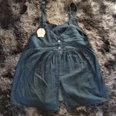 SM2　サマンサモスモス　フリーサイズ　2WAY　ビスチェ　ネイビー　タグ付き