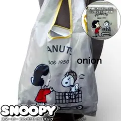 スヌーピー エコバッグ コンパクト収納 トートバッグ レディース C