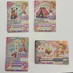 アイカツ Dreamy Crown トレーディングカード 4枚セット　送料無料
