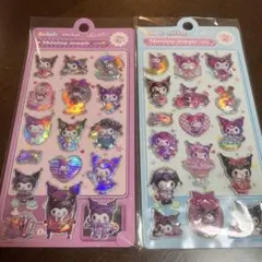 【2枚】サンリオ　クロミボンボンドロップ風シール