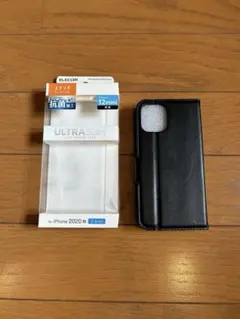 ELECOM iPhone 12 mini 手帳型ケース ブラック