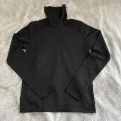 ADAM ET ROPE シースルータートルネック 黒 FREEサイズ