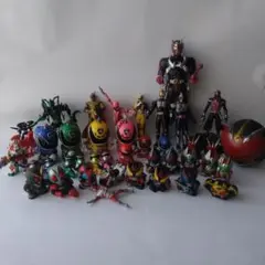 仮面ライダー 指人形などフィギュア 大量 まとめ売り - メルカリ