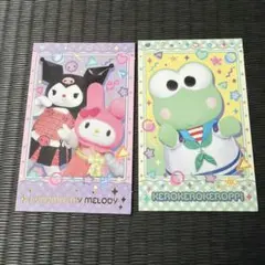 サンリオキャラクターズ4 キャラポトレ　クロミ&マイメロディ　けろけろけろっぴ