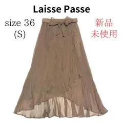 新品 レッセパッセ スカート プリーツ ブラウン フェアリーグランジ 森ガール