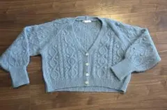 【ZARA】カーディガン　ビジュー