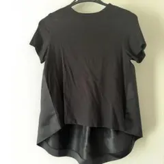 ヨーコチャン　グログラン（サテン）コンビTシャツ　サイズ38のサムネイル