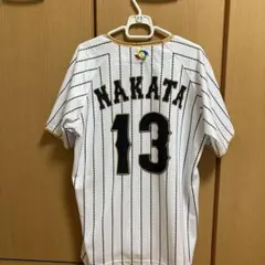 野球　日本代表ユニフォーム　WBCモデル　中田翔　ネーム　ナンバー付きのサムネイル