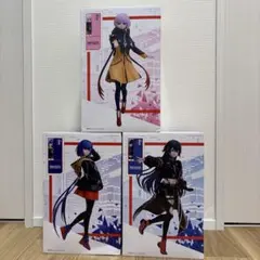 神椿市建設中。　1/7スケールフィギュア　3点セット